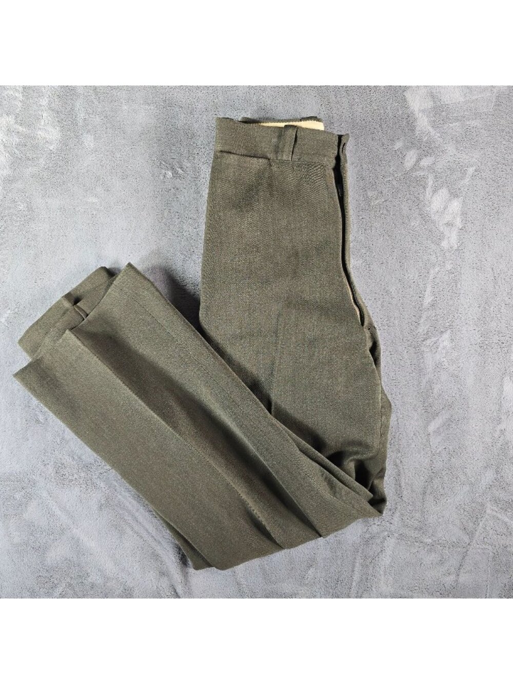 Vintage 1940s World War II USMC Officer Uniform Pants- Lt. Broni S Macys (31x32)